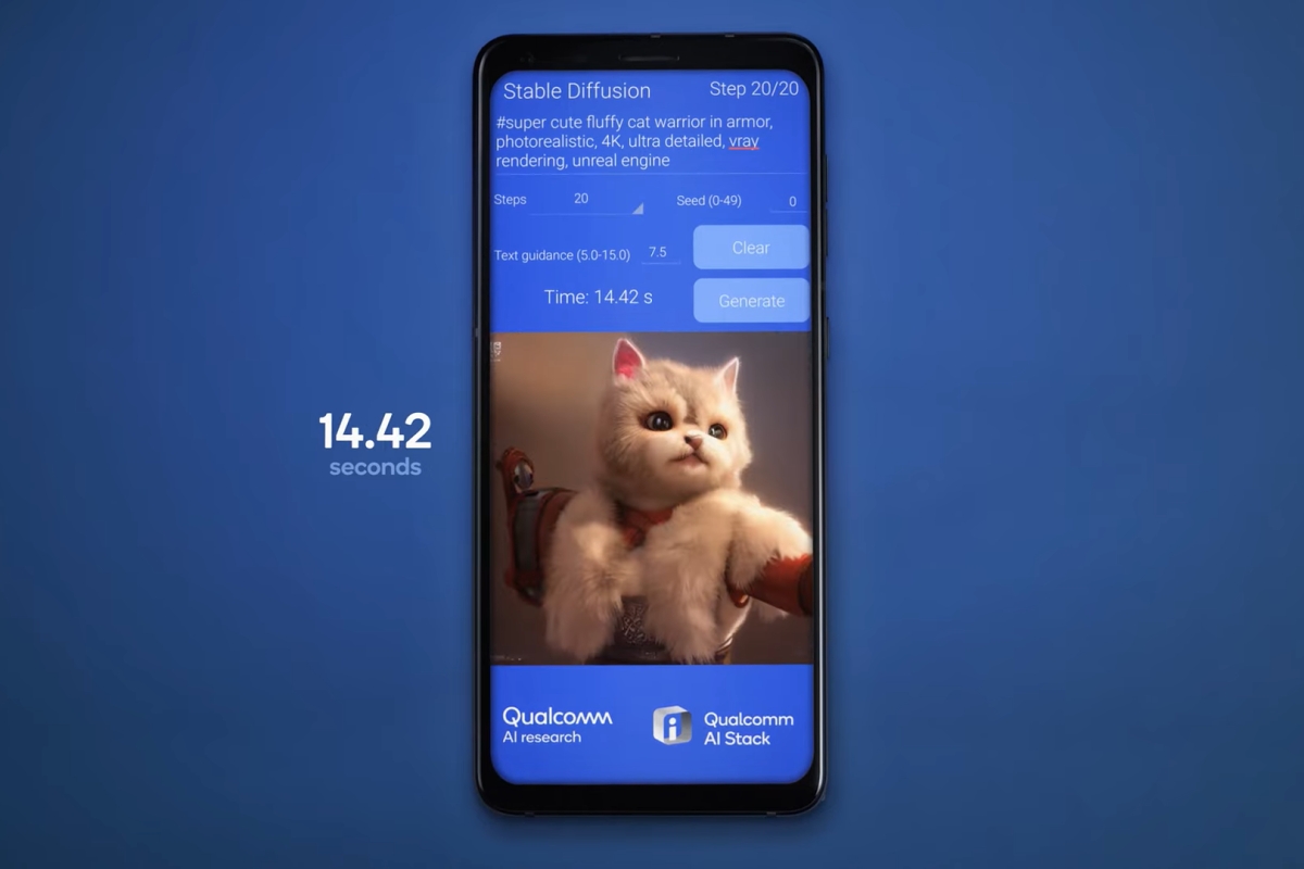 Umělá inteligence off-line? V mobilním telefonu vytvoří obrázek za 15 vteřin